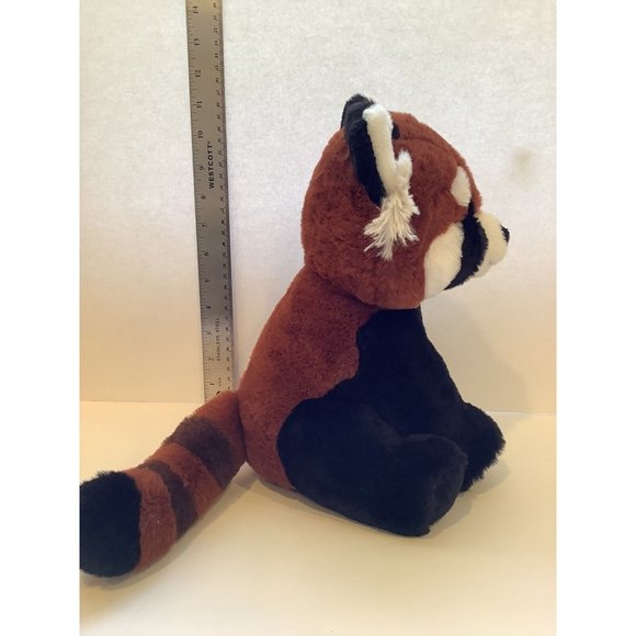 Adventure Planet Plush Raccoon Stuffed Animal Toy Soft Embroidered Eyes HTF 9” - Picture 4 of 7